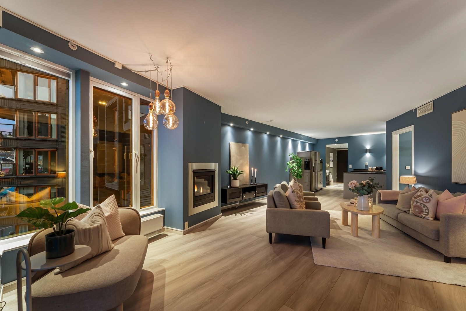 Balansert ventilasjon sørger for et behagelig inneklima. Galleribilde