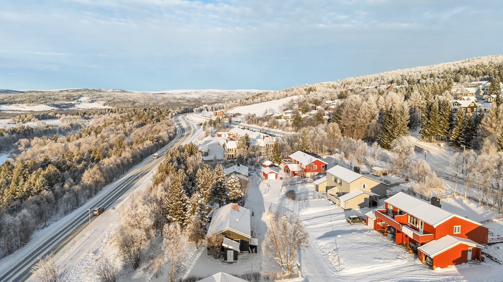 Det er kort vei til fine turområder i Vola. Galleribilde