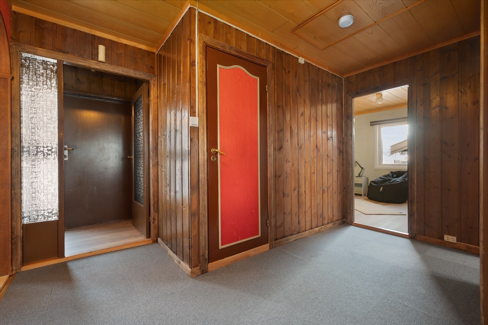 Vindfang og gang. Galleribilde