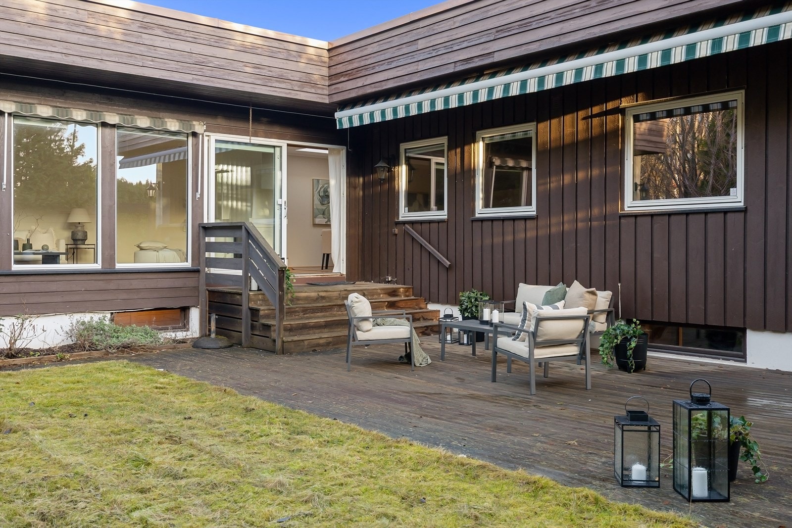 Det er god boltringsplass for både store og små Galleribilde