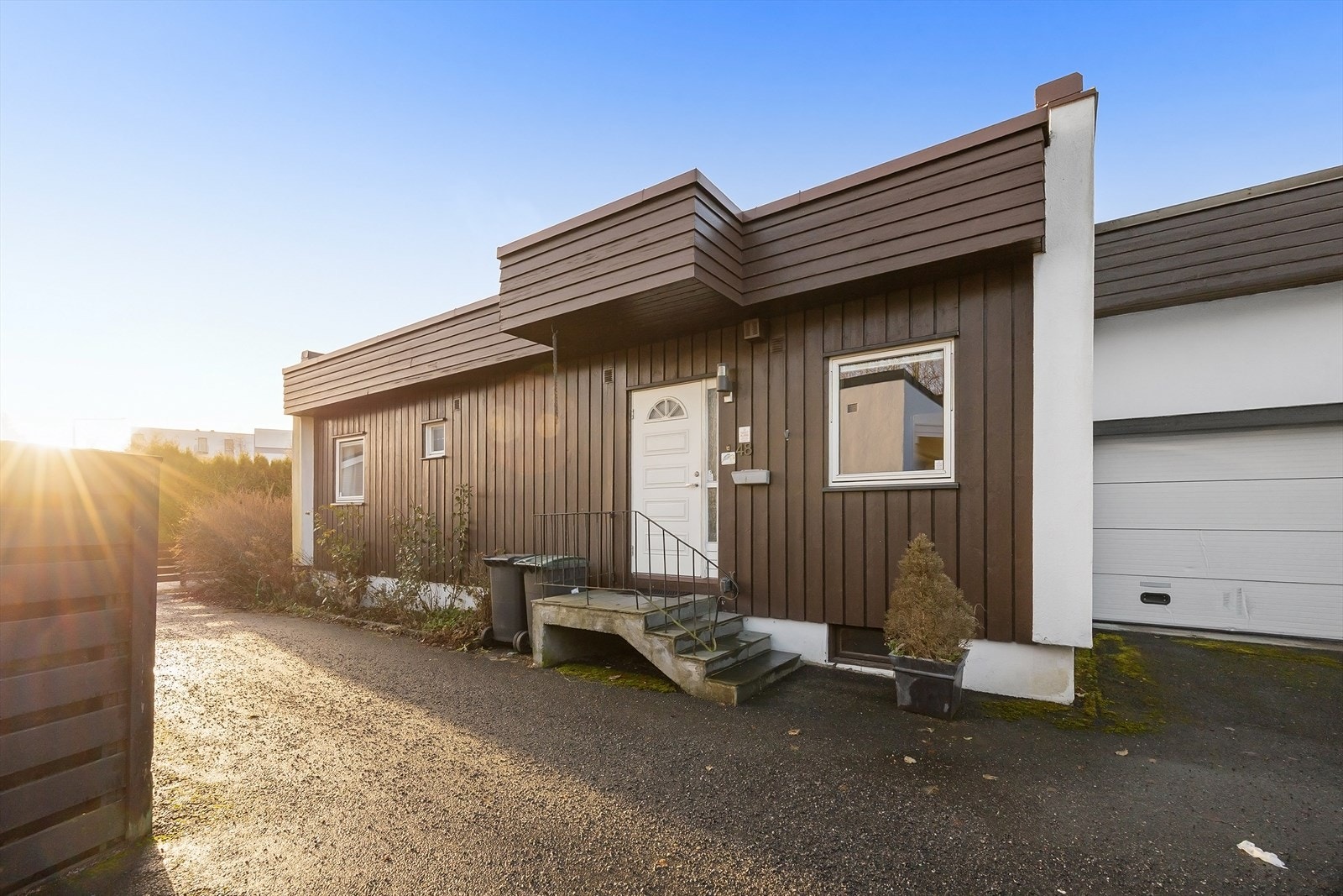 Hyggelig inngangsparti Galleribilde