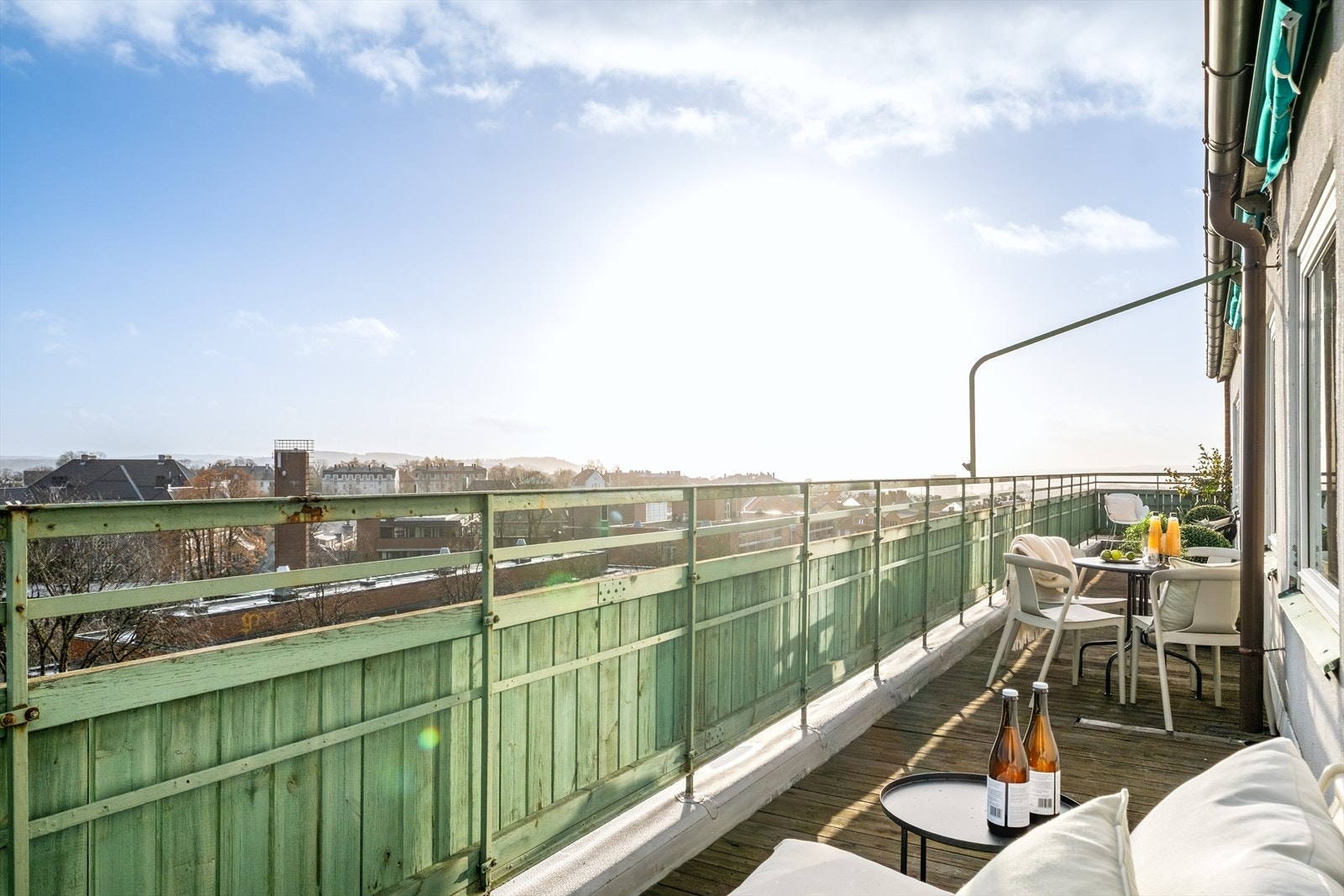 God plass til både utemøblement og grill. Galleribilde