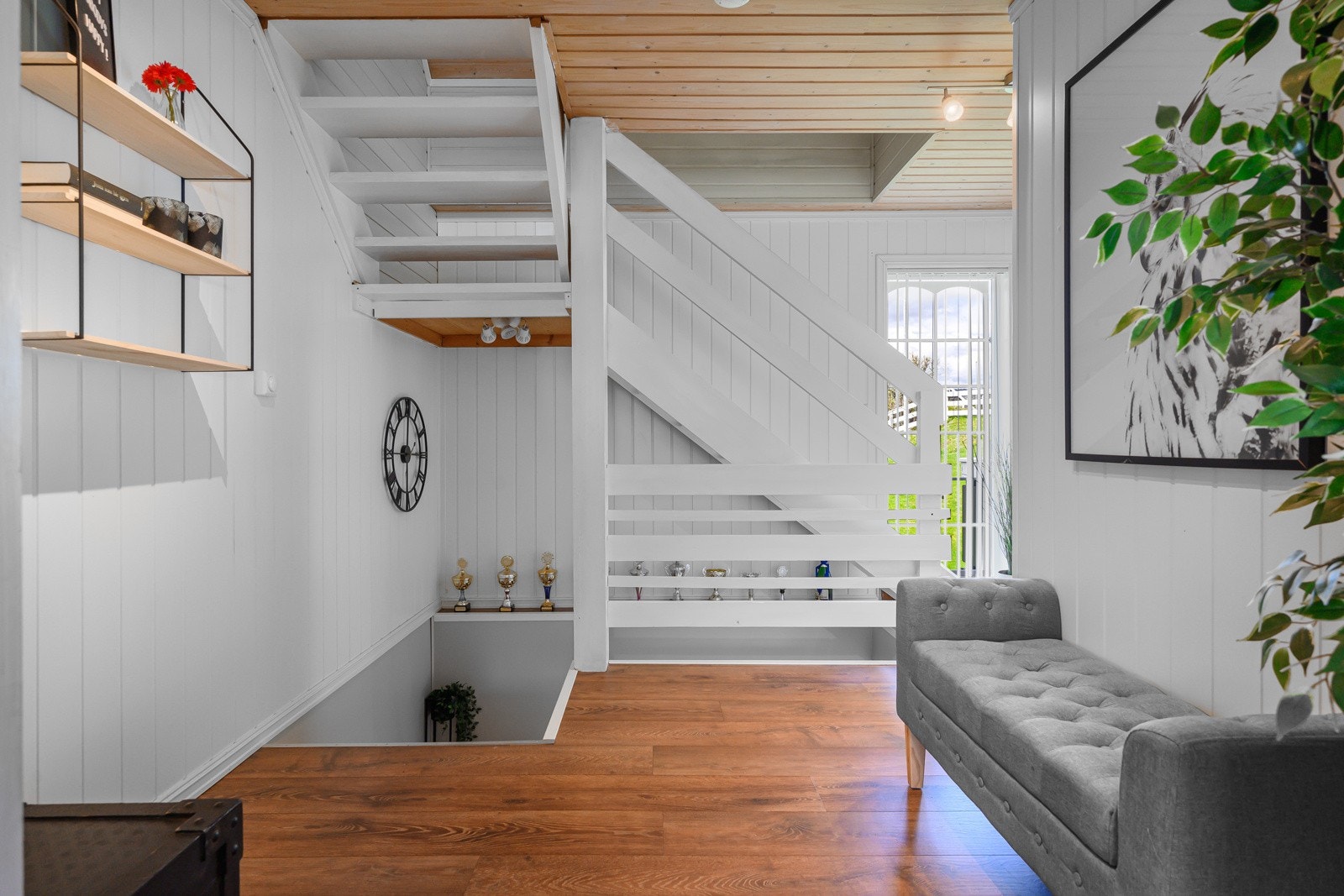 Gang i 1. etasje Galleribilde