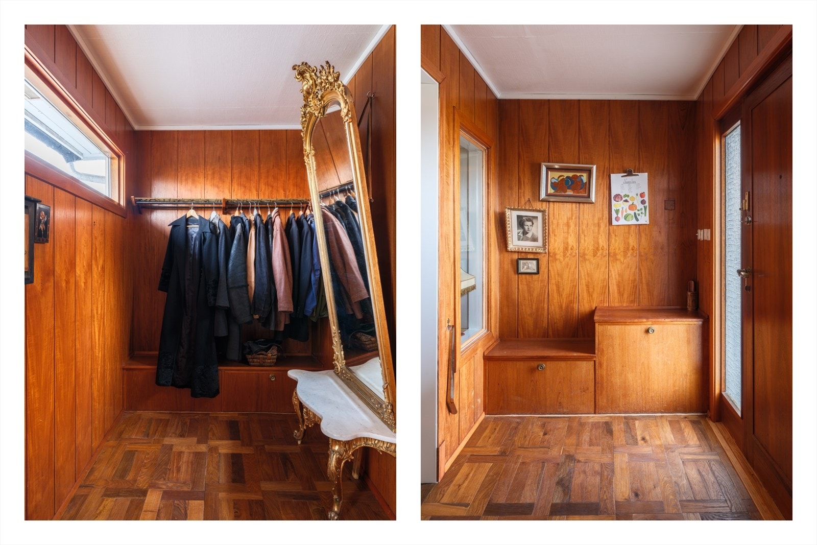 Nydelig entré med god plass til klesavheng Galleribilde