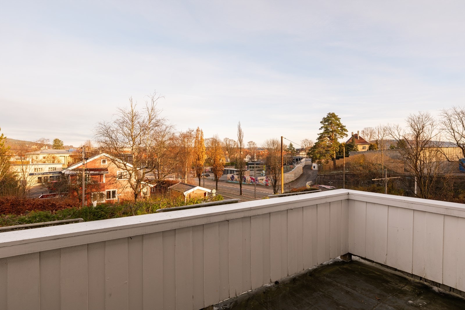 Balkong mot nord på 7 kvm. fra 2. etasje Galleribilde