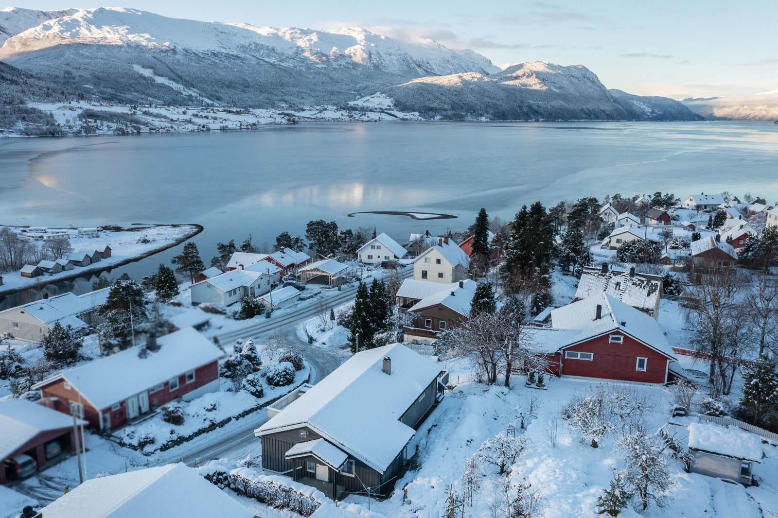 Dronefoto Galleribilde