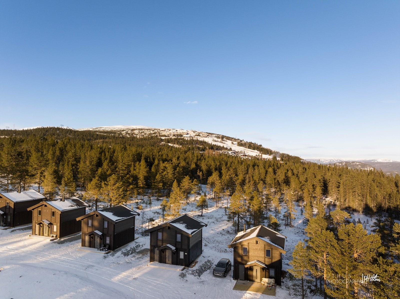 Preparerte skiløyper like i nærheten. Galleribilde