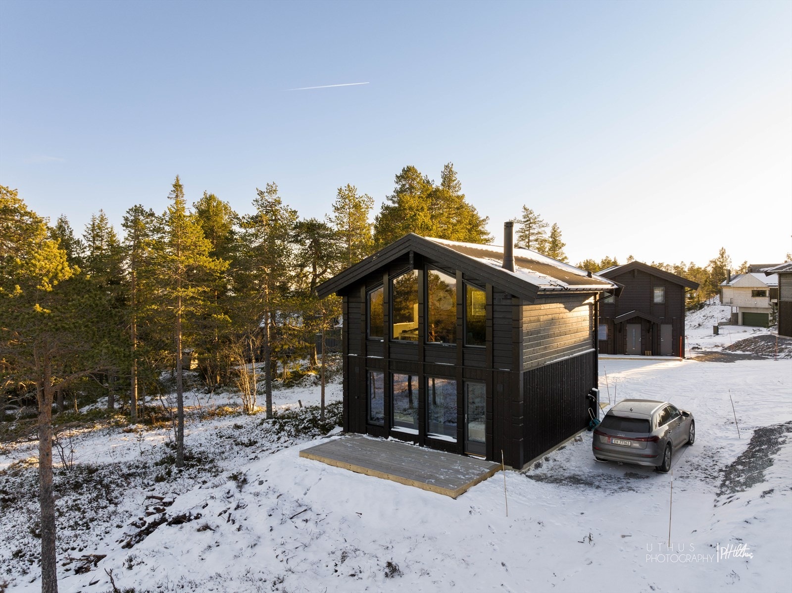 Utrolig fint utsyn til skogen! Galleribilde