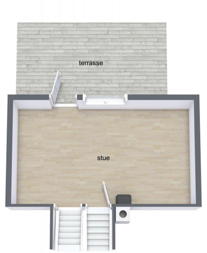 Plan 1 - stua Galleribilde