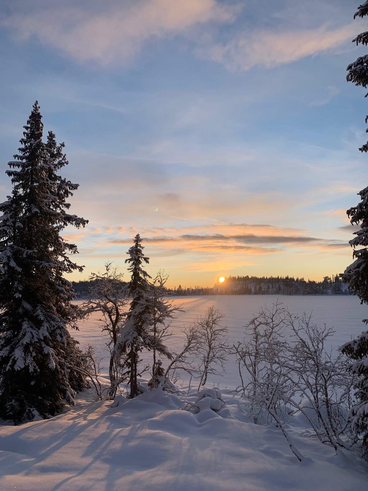 Kveldstur rundt Djupsjøen (selgers private bilde) Galleribilde