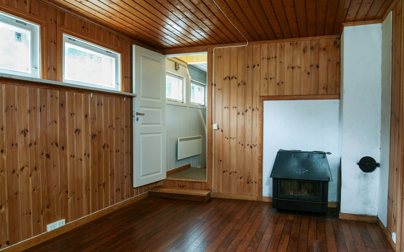 Fin størrelse på ekstra stue i underetasjen. Galleribilde