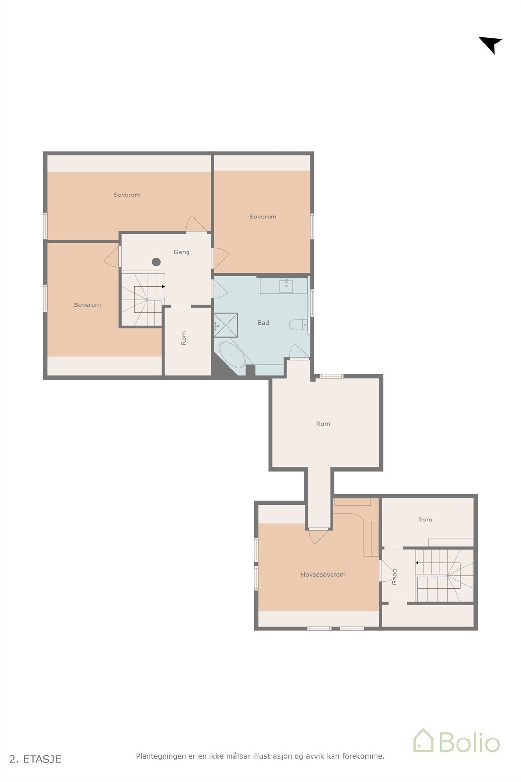 Plantegning Galleribilde