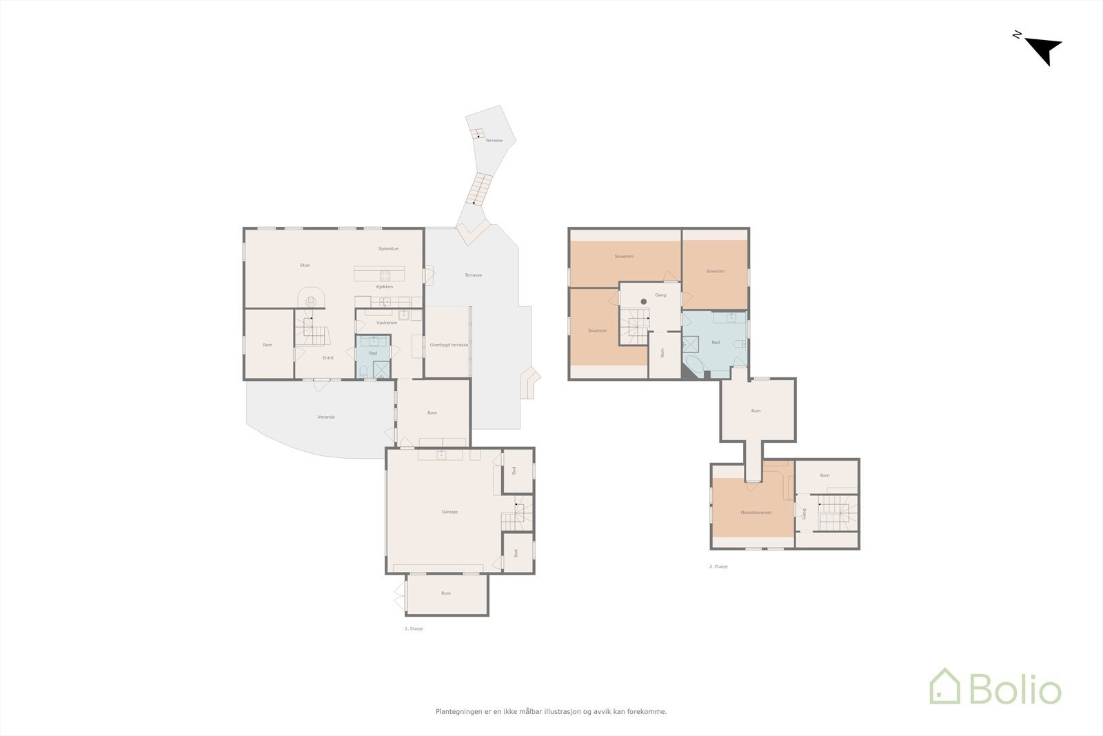 Plantegning Galleribilde