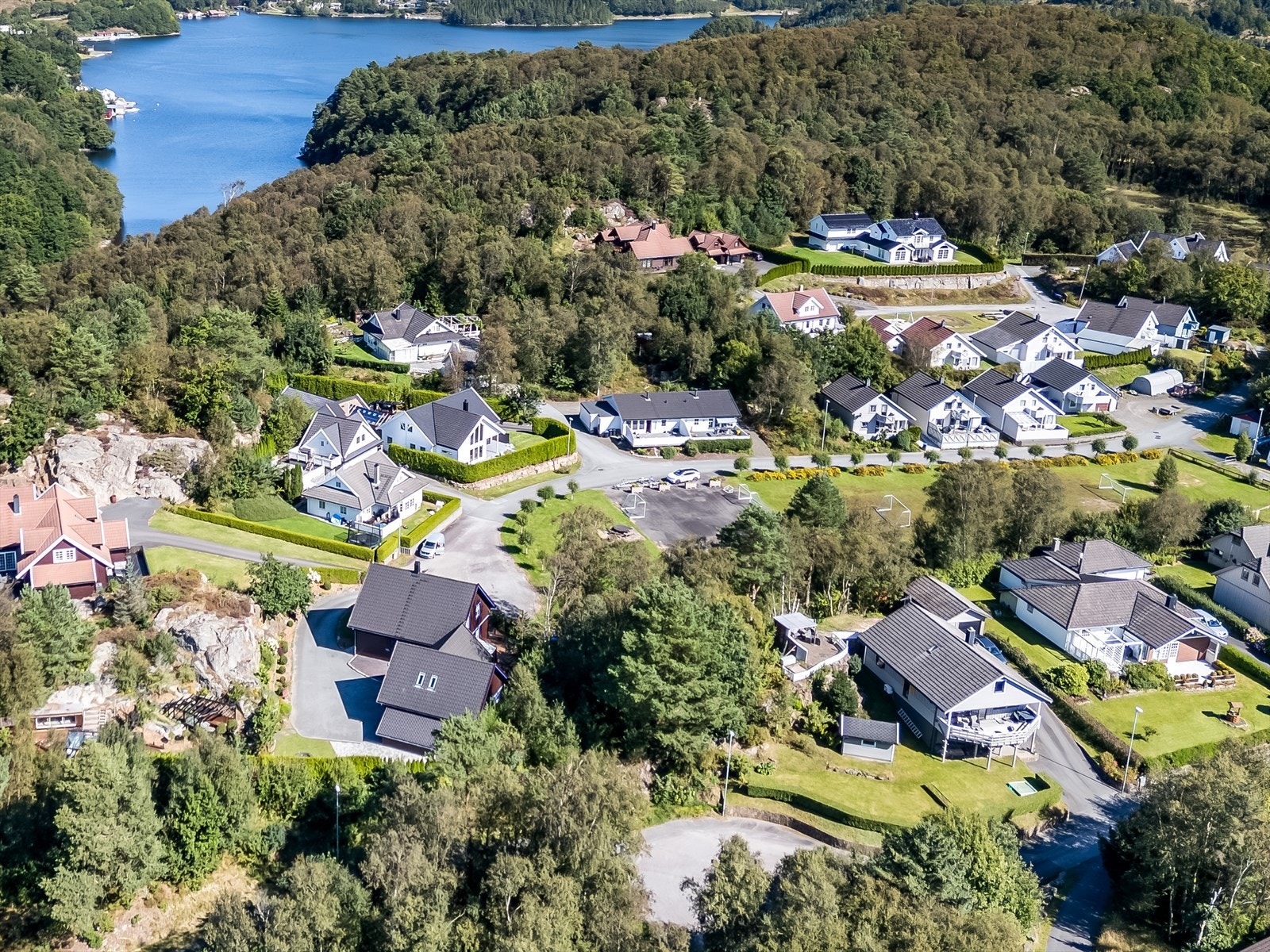 Dronefoto Galleribilde