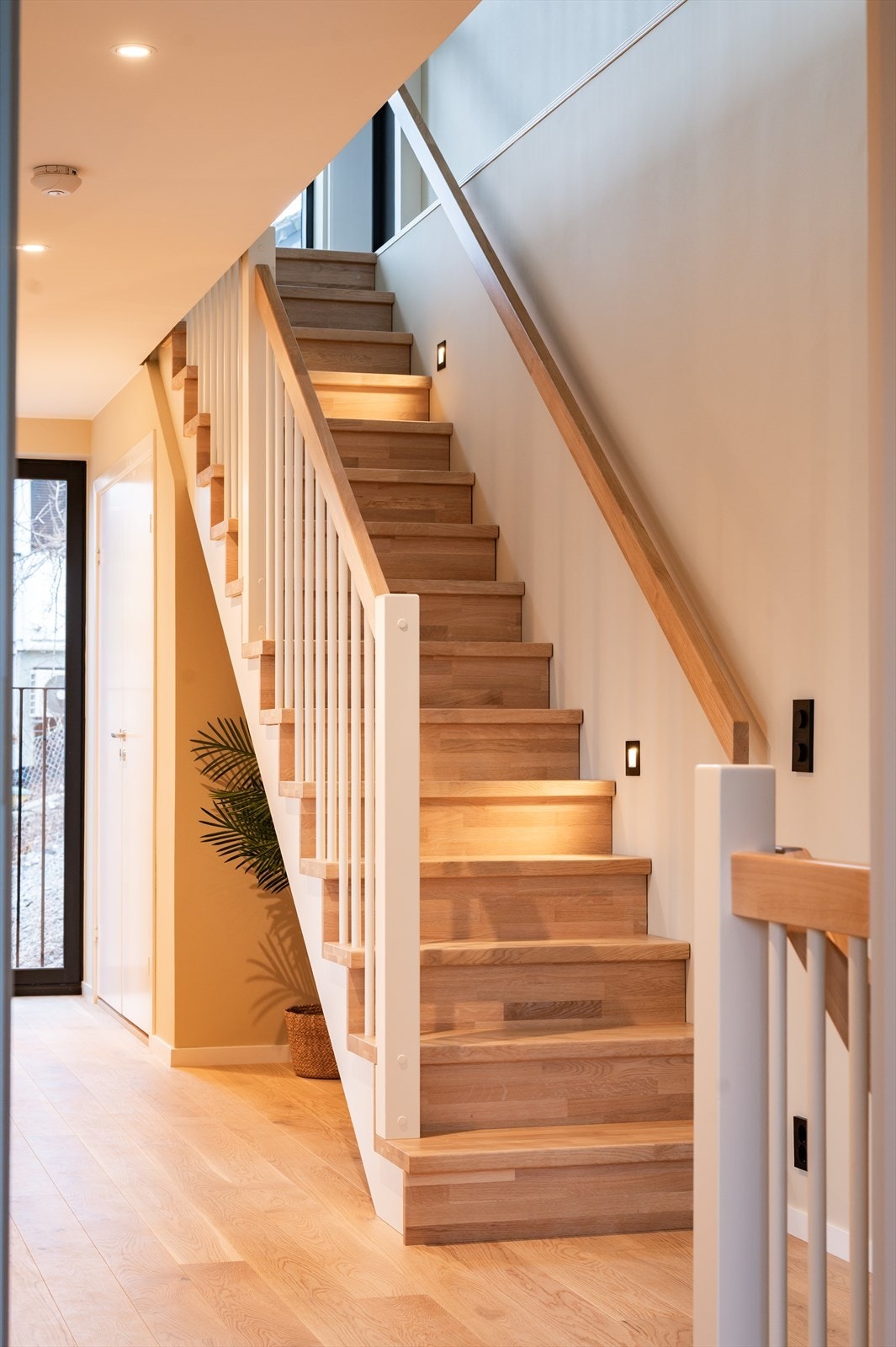 Trappeløpet har blant annet flott belysning. Galleribilde