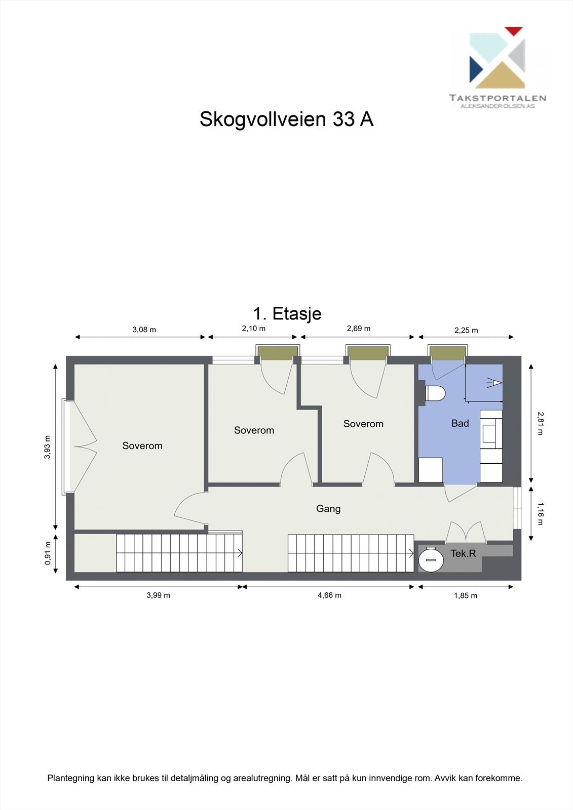 Plantegning 1. etasje. Galleribilde