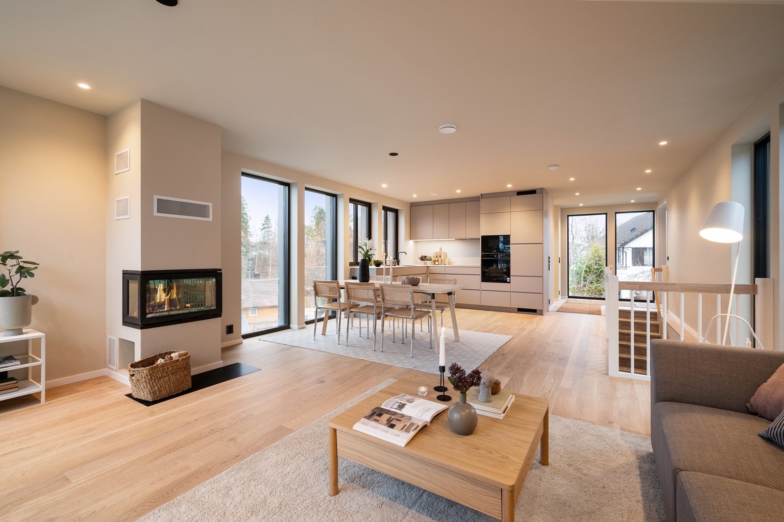 Velkommen til Skogvollveien 33A - En nyoppført, arkitekktegnet enebolig over tre plan- Presentert av Sylvia Post og Dan Christian Jensen v/ Nordvik bolig. Foto: Peter Futo Galleribilde