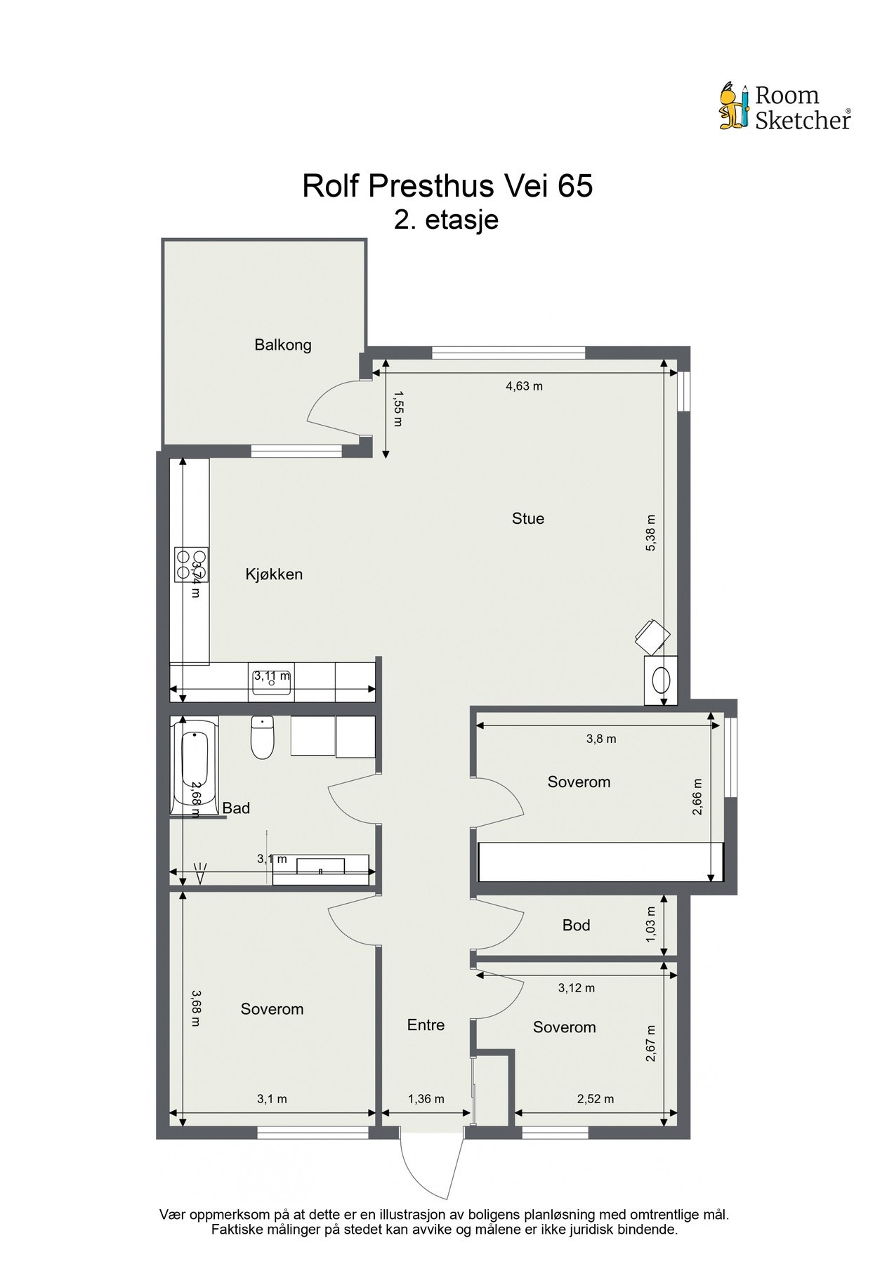 Plantegning. Galleribilde