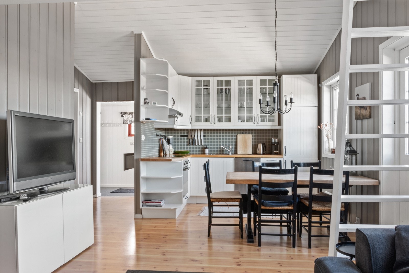 Åpen kjøkkenløsning. Galleribilde