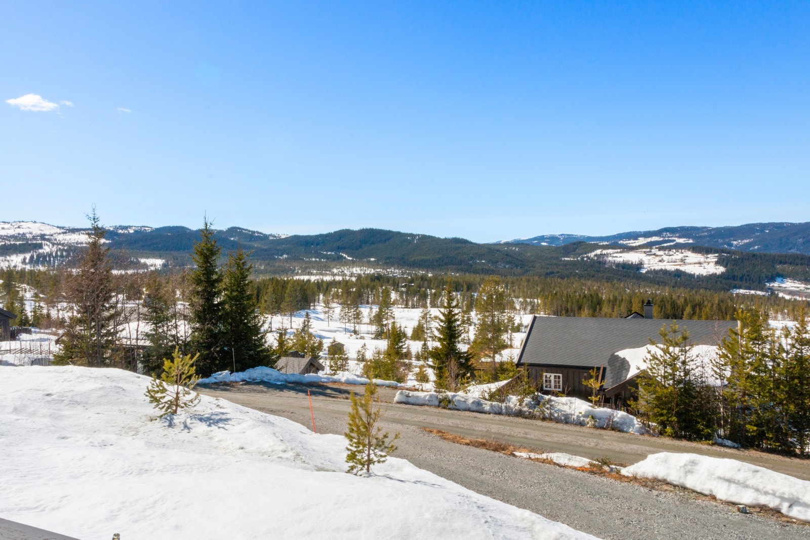 Utsikt fra terrassen! Galleribilde