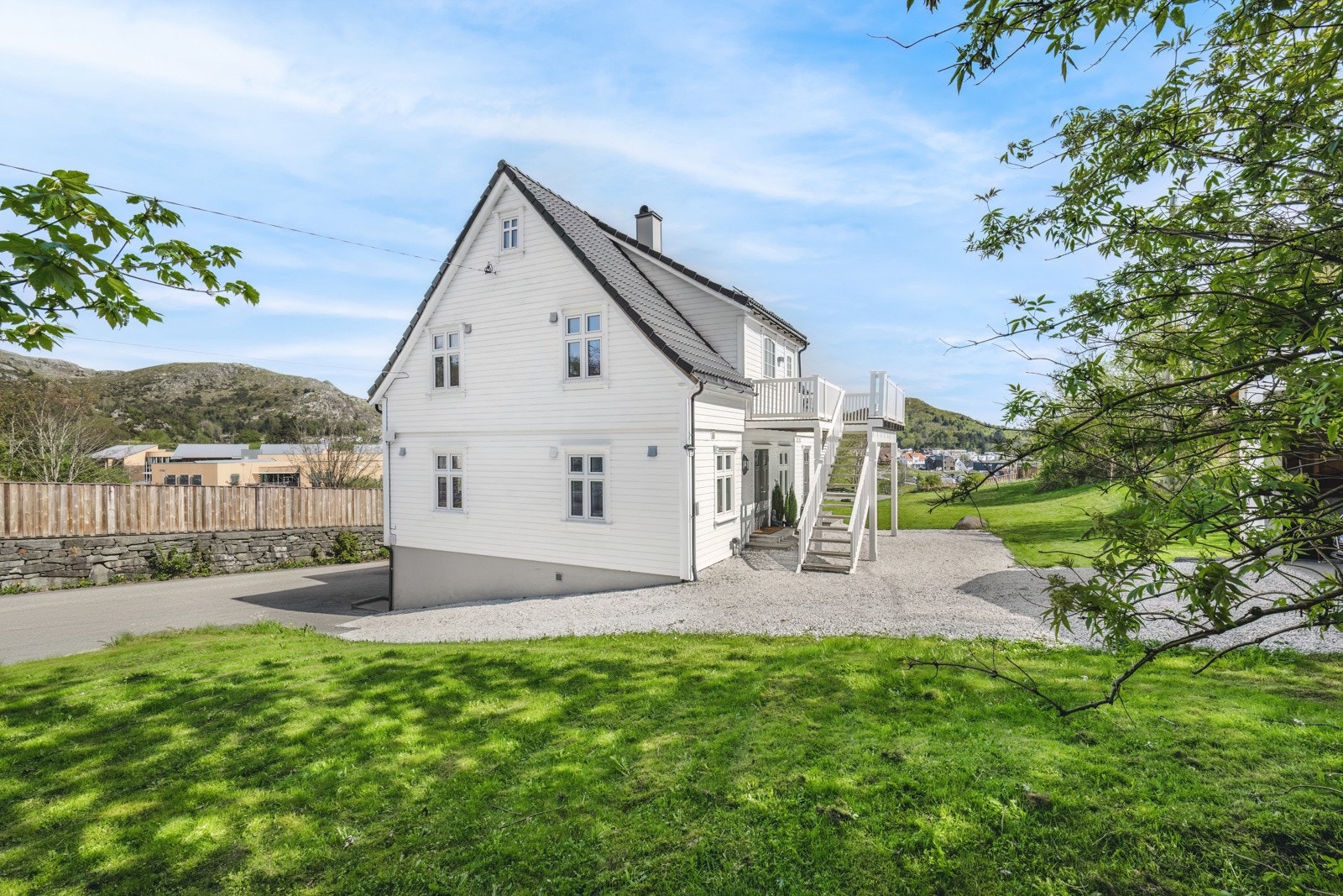 Idyllisk tomt Galleribilde