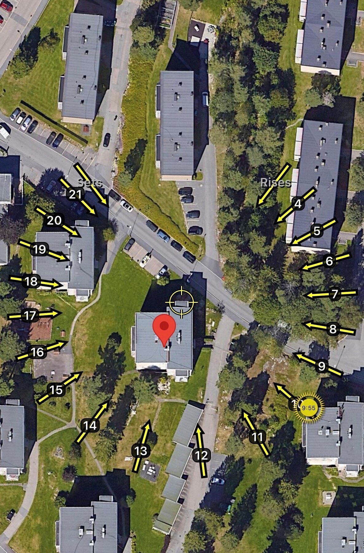 Fine solforhold på balkongen. Galleribilde