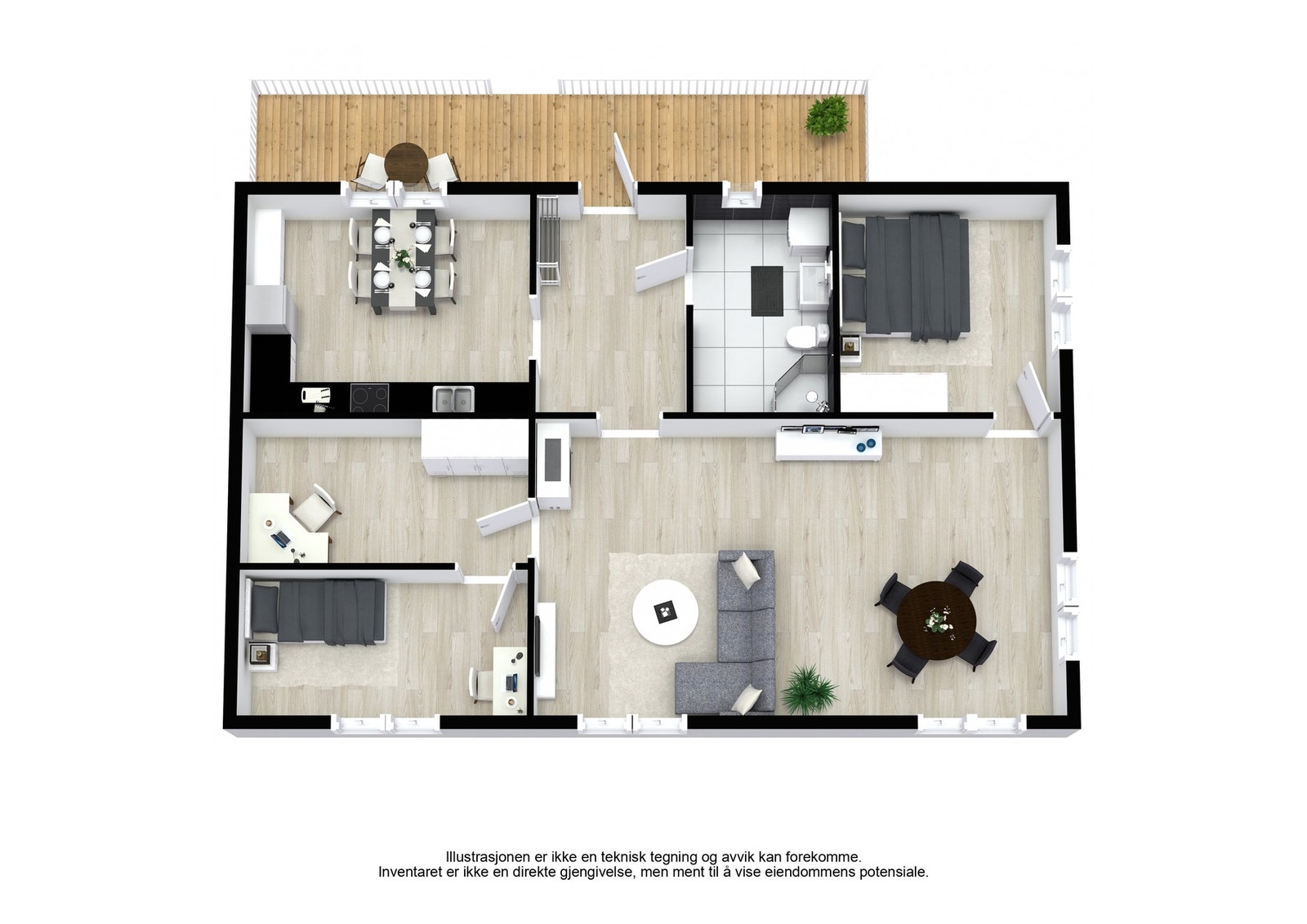 Plantegning. Galleribilde