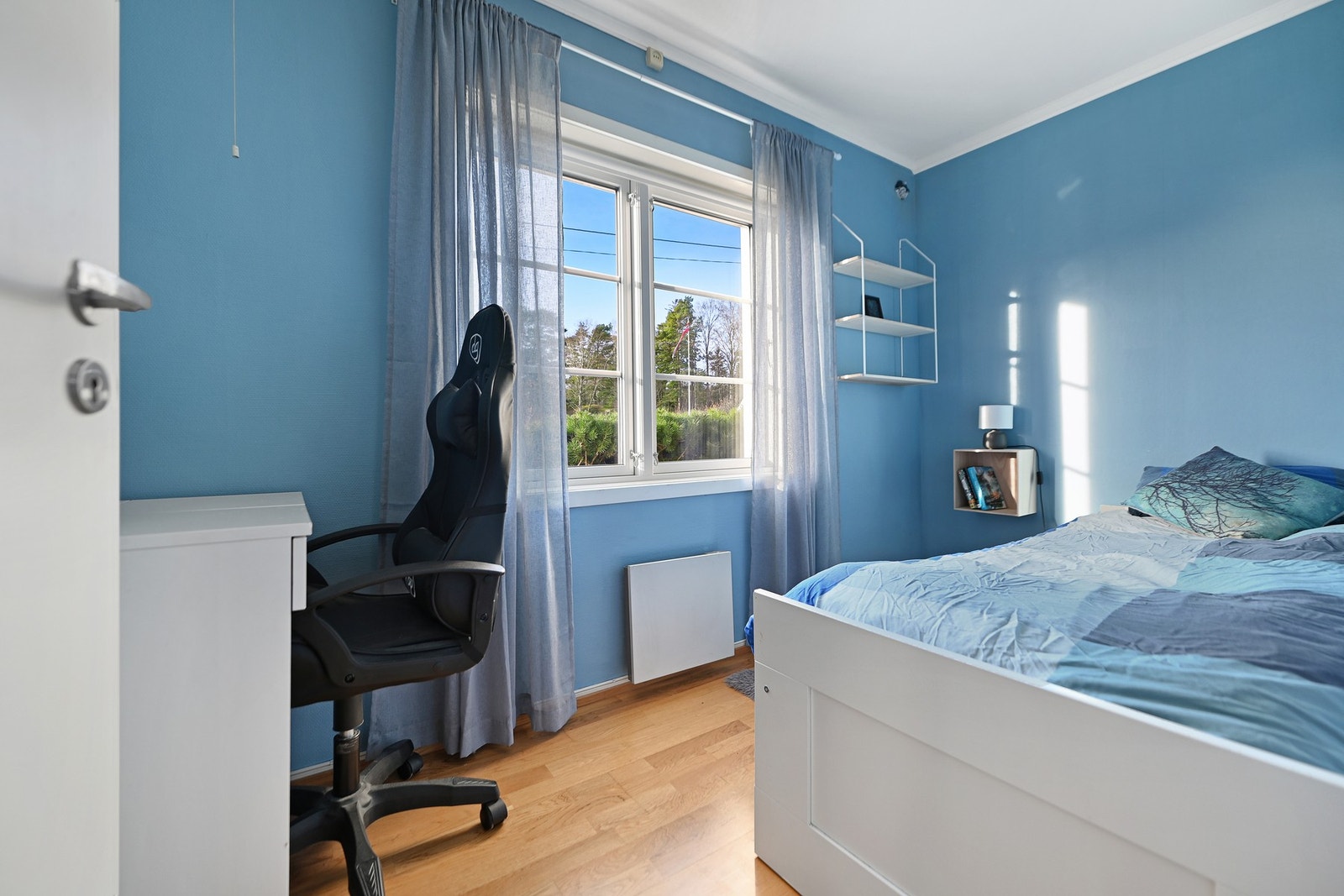 Leiligheten har opprinnelige to soverom. Galleribilde