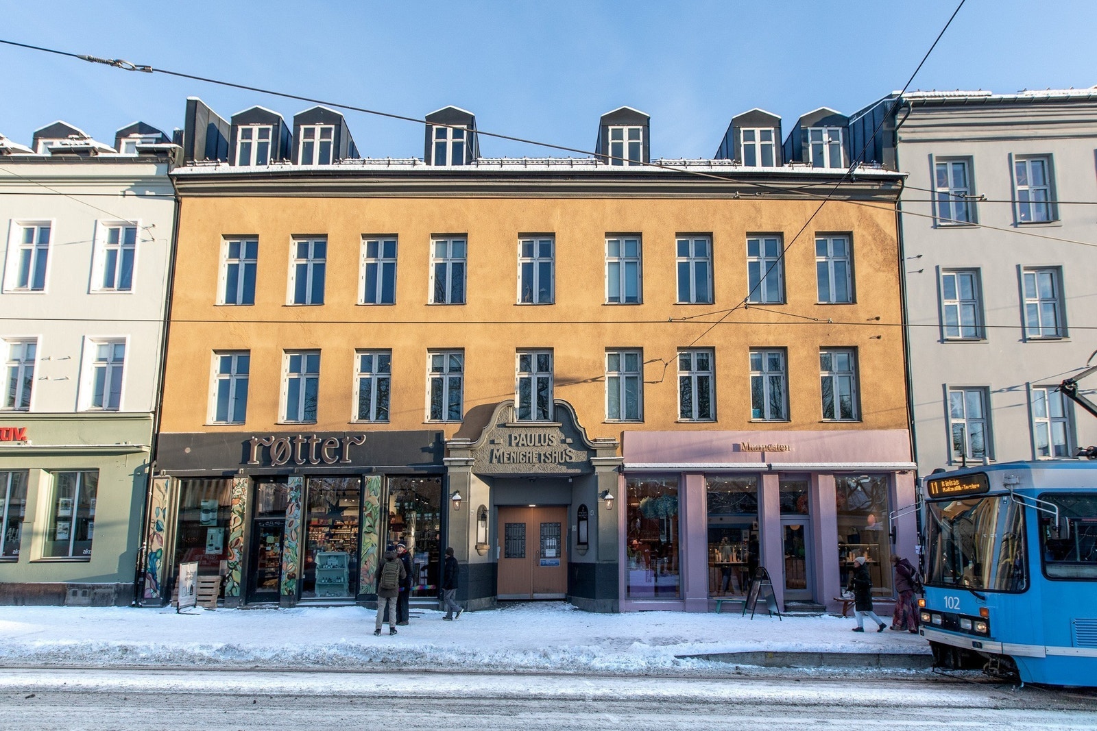 Bygningen fra yttersiden Galleribilde