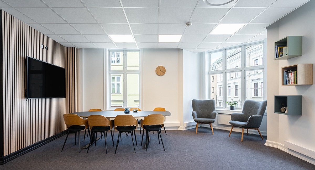 Lignende rehabiliterte lokaler i samme bygg til inspirasjon Galleribilde