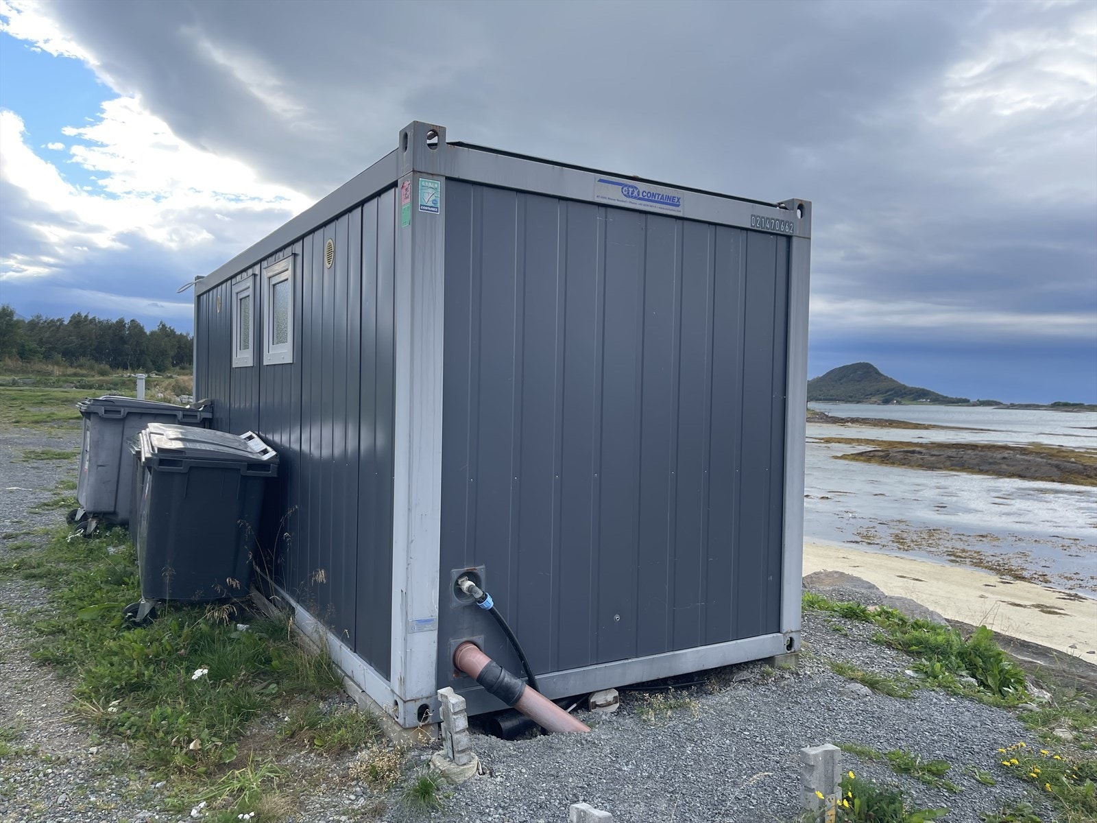 Servicebygg med dusj/ toaletter etc. Galleribilde