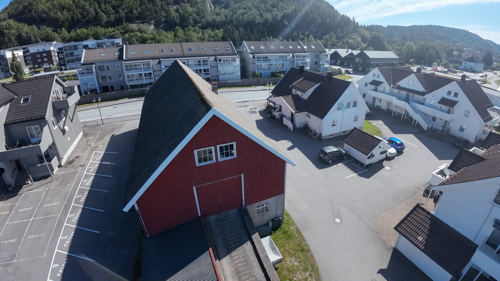 Dronefoto. Galleribilde