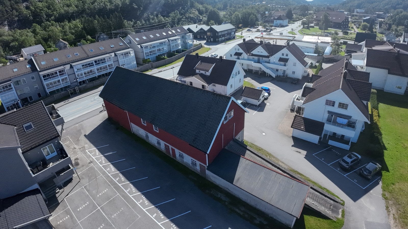 Dronefoto. Galleribilde
