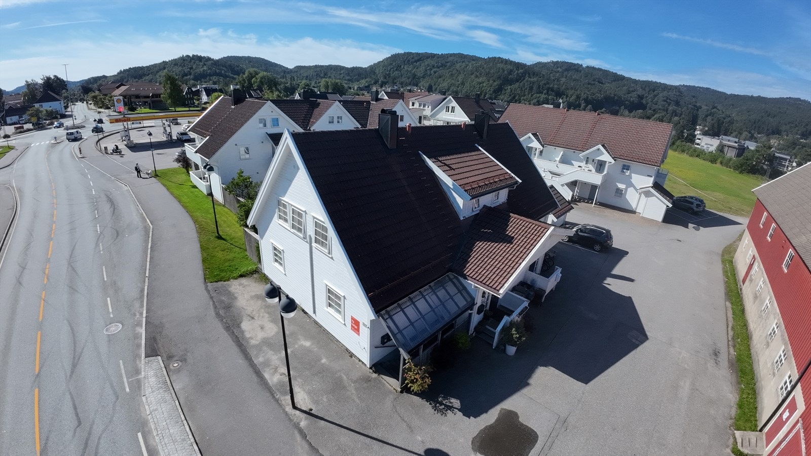 Dronefoto. Galleribilde