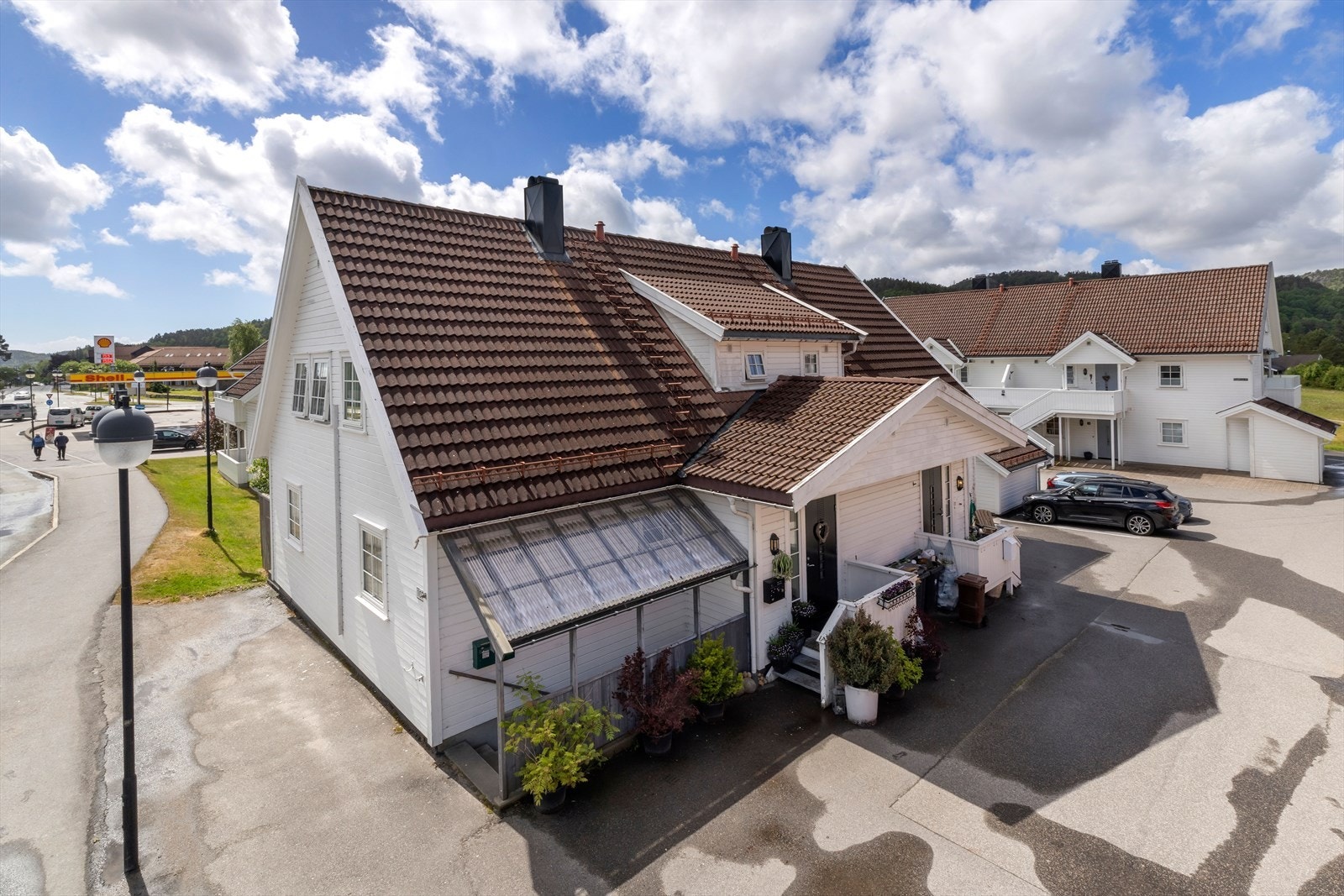 Fasade 4 mannsbolig. Galleribilde