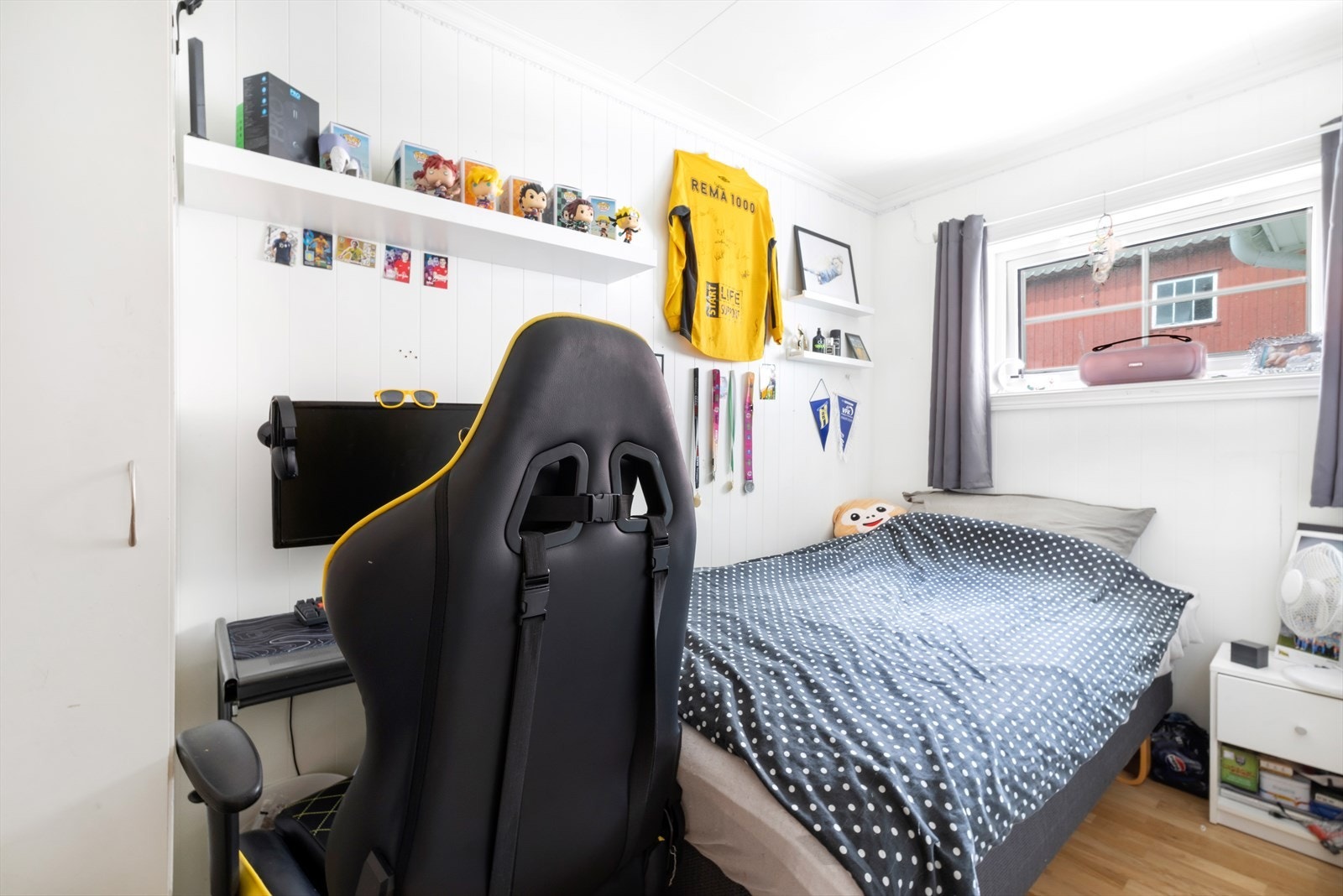 Interiørbilde 4 mannsbolig. Soverom. Galleribilde