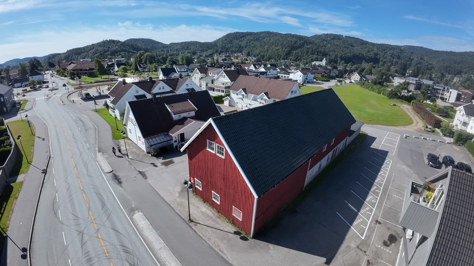 Dronefoto. Galleribilde