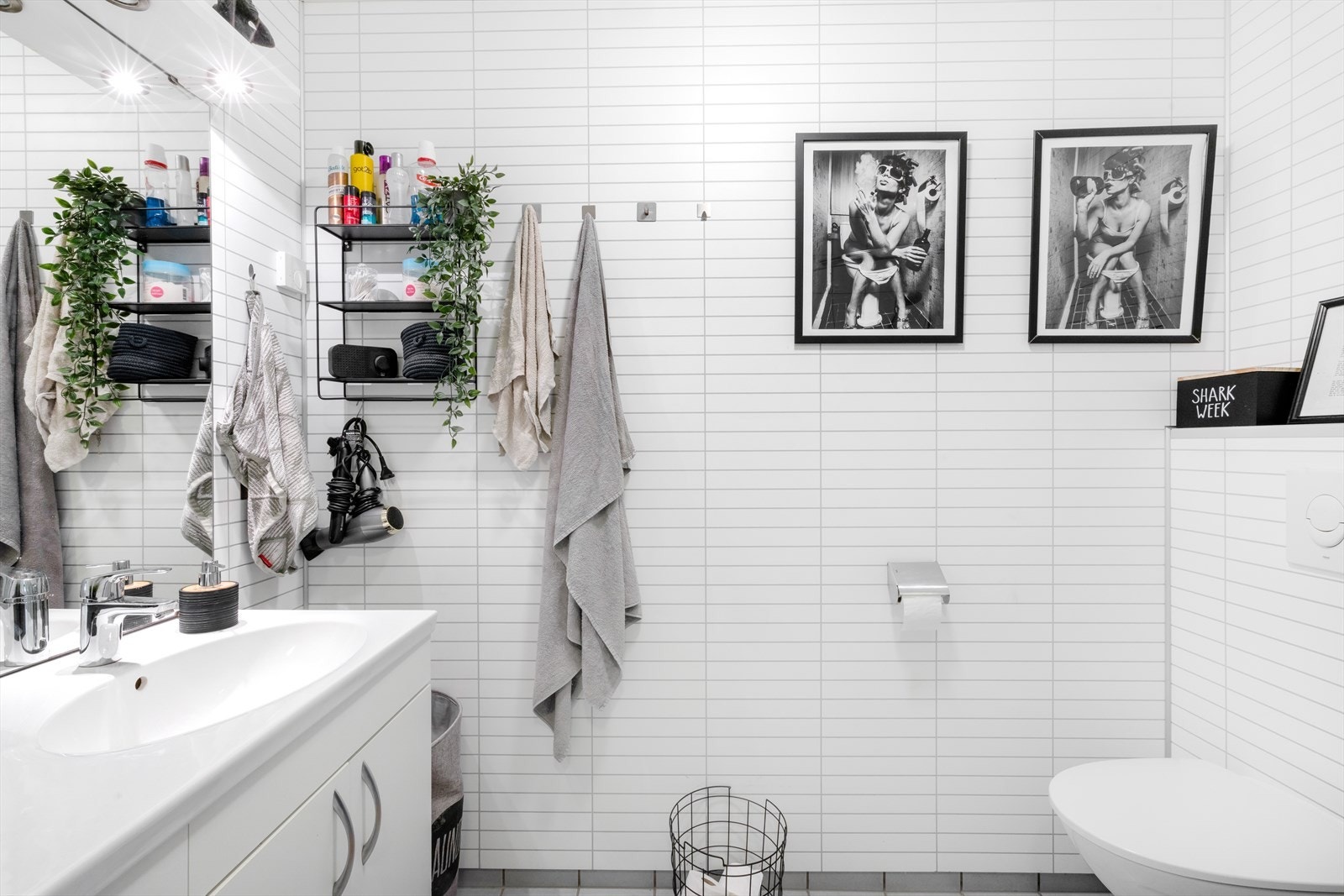 Interiørbilde 4 mannsbolig. Bad. Galleribilde