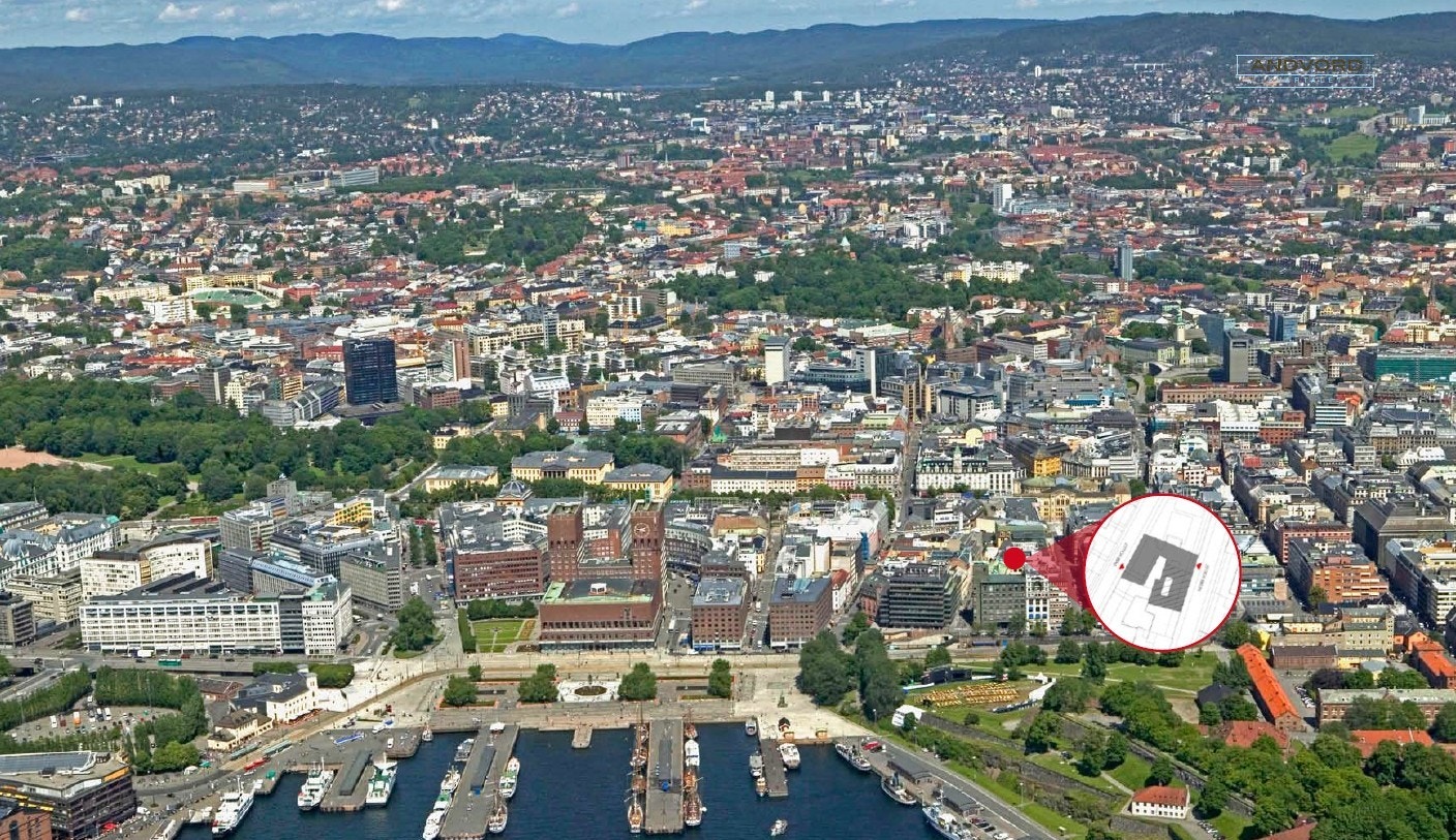 Sentralt plassert i Akershuskvartalet. Galleribilde