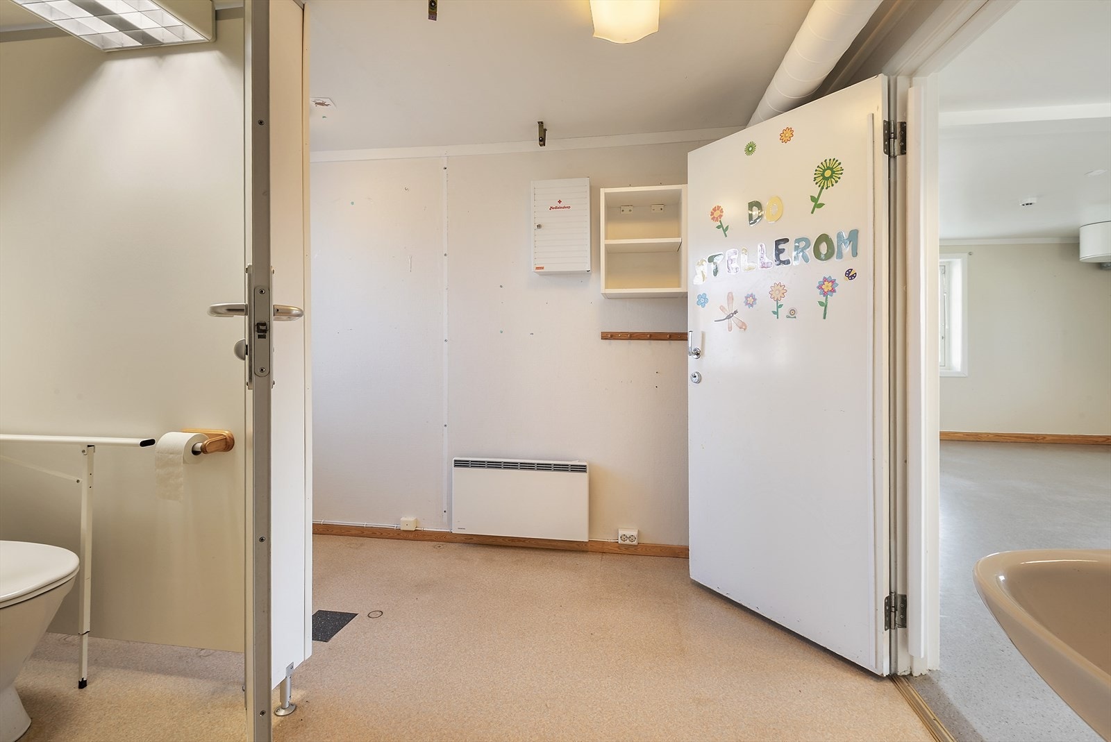 Wc/ stellerom 1. etasje. Galleribilde