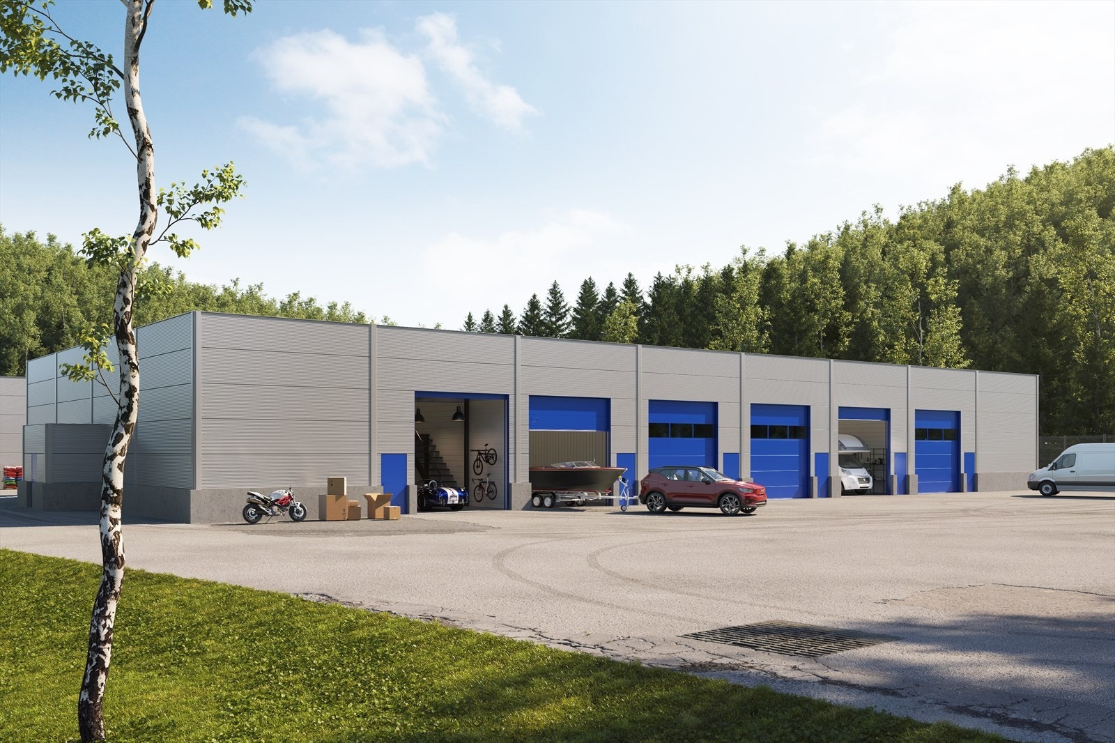 Selveier lagerseksjoner på ca 72 / 148 kvm BTA Galleribilde