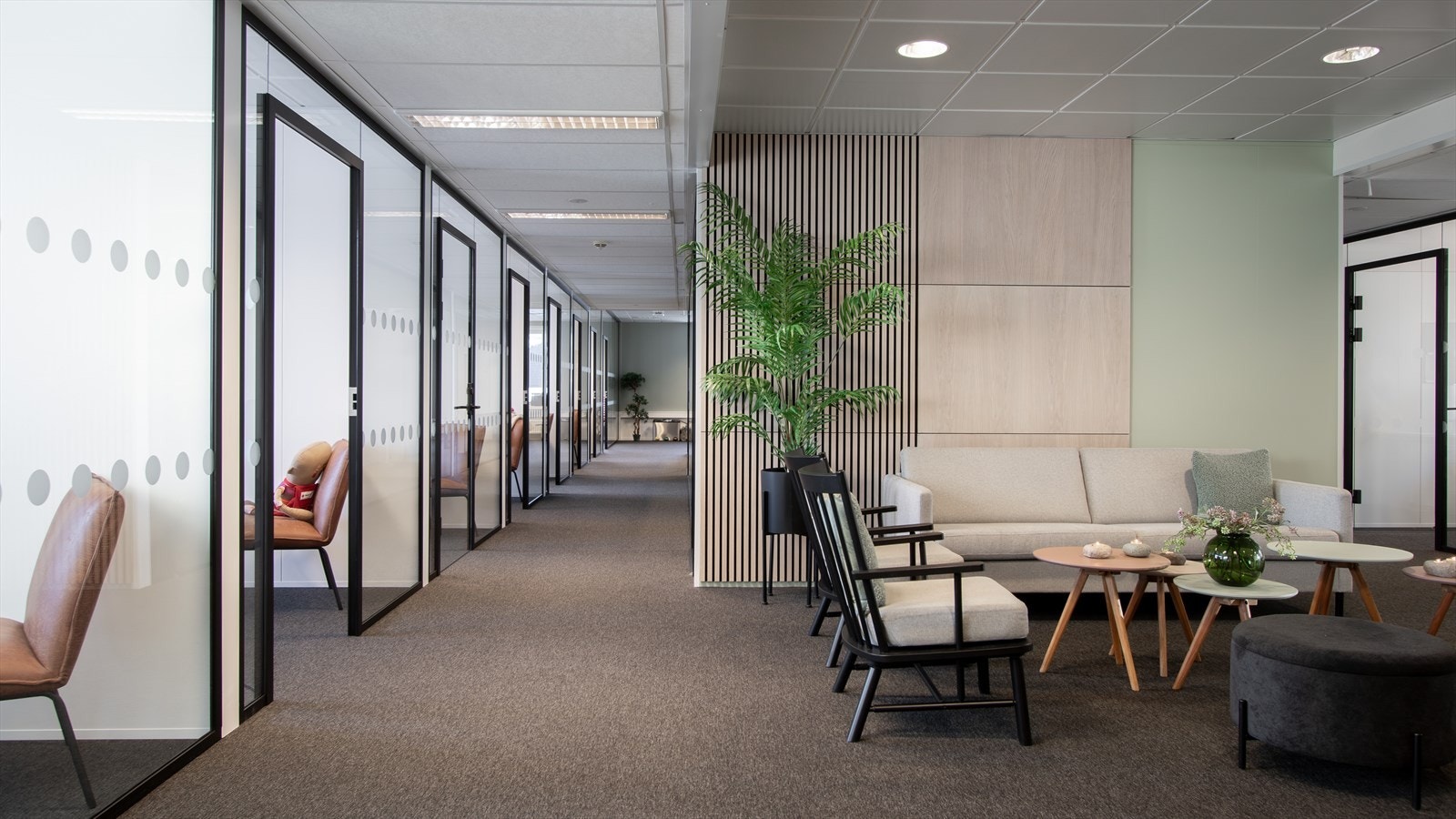 Eksempel sosial sone nyoppusset kontor Galleribilde