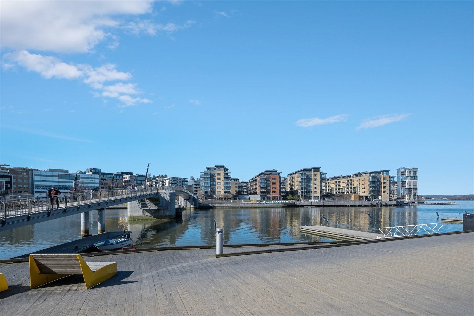 Gangbro over til Kaldnesområdet Galleribilde