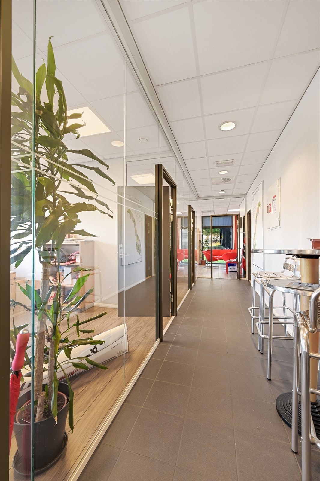 Kontorkorridor 1. etg. Galleribilde