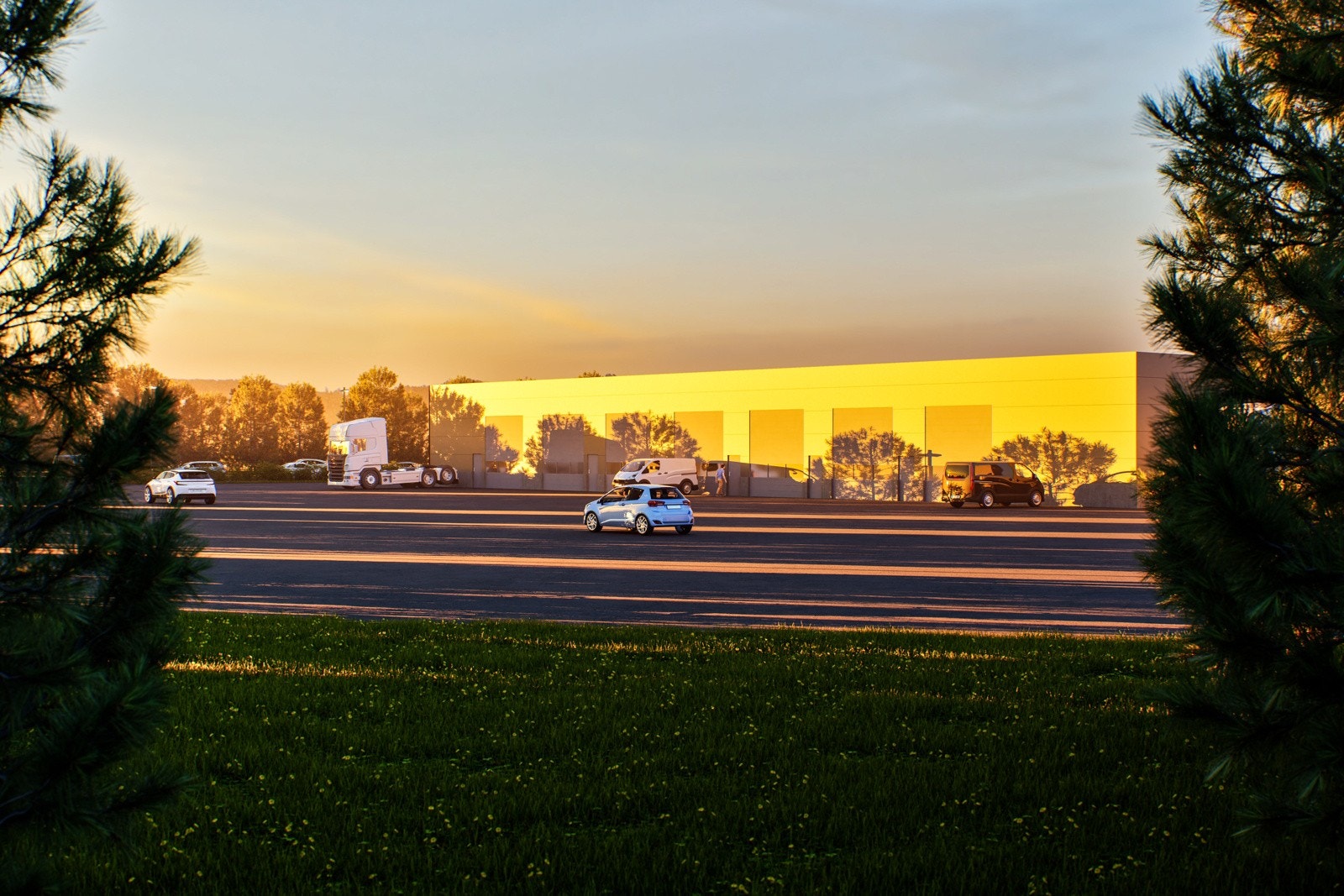 14 lagerseksjoner - hvorav 10 stk på 72 kvm og 4 stk på 144 kvm Galleribilde