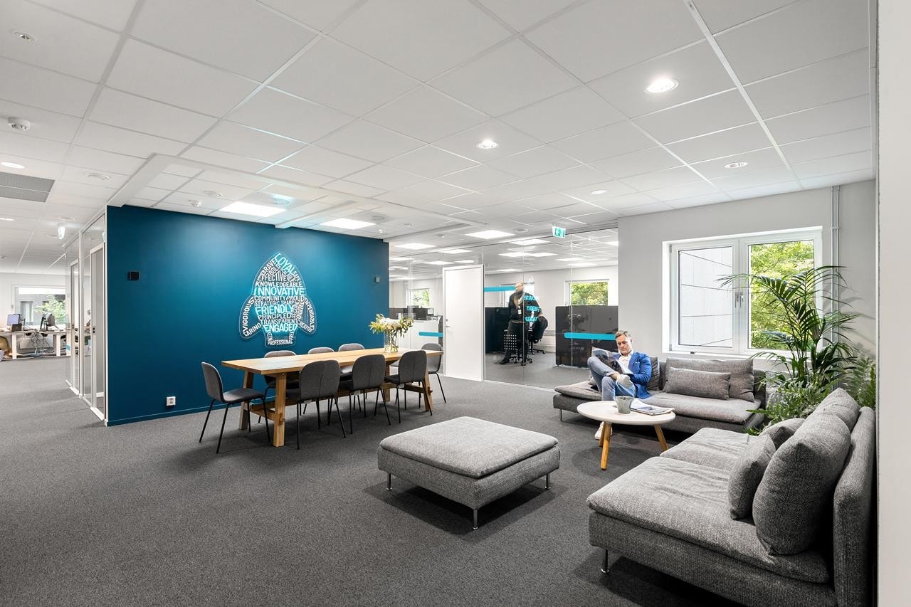 Lokalene har høy fleksibilitet i innredning. Galleribilde