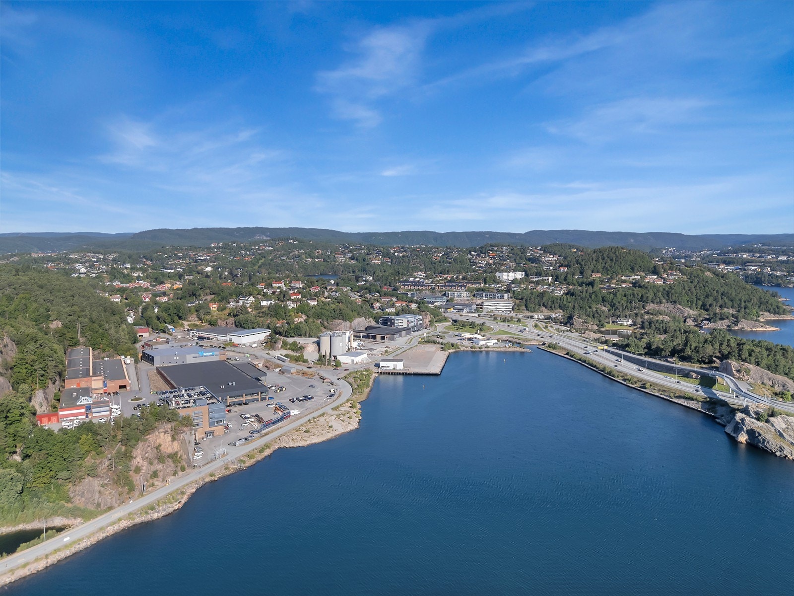 Kun 200 meter til E18 Galleribilde