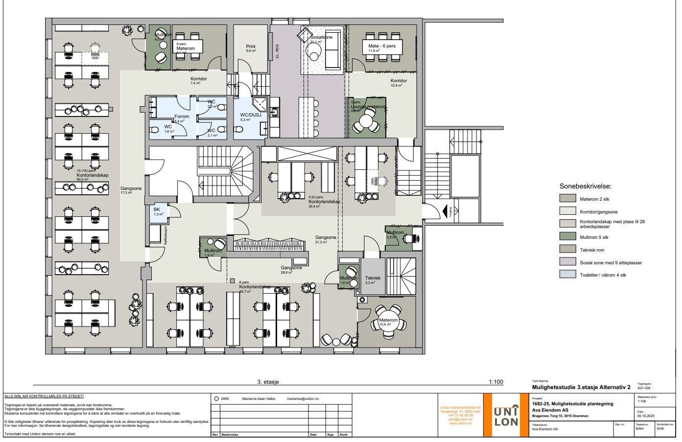 Forslag til planløsning Galleribilde