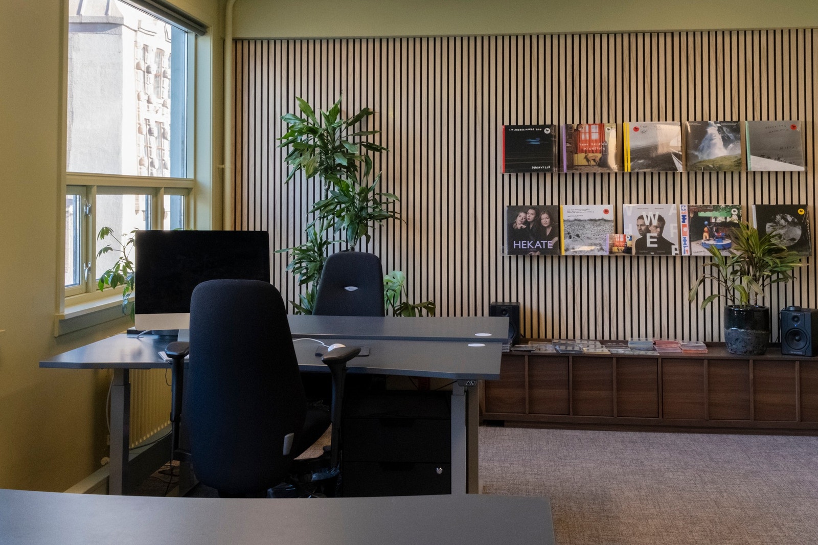 Store vinduer for innslipp av dagslys. Galleribilde