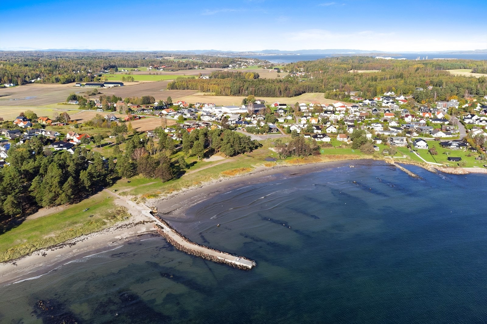 Nærmeste nabo til populære Skallevoldstranden Galleribilde